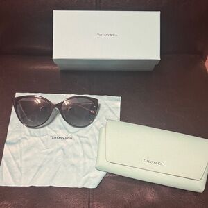 Tiffany & Co. Elegant Black Sunglasses